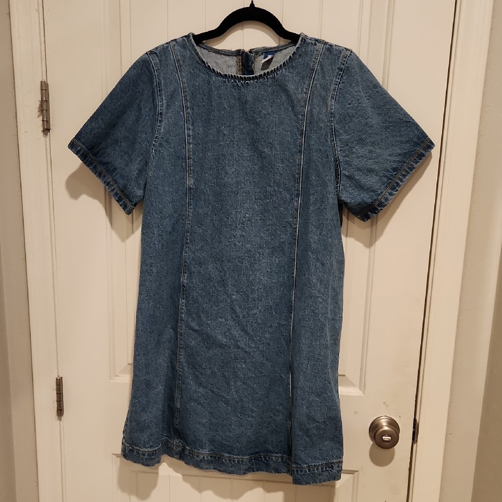 Old Navy Blue Denim Dress